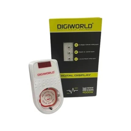 Digital Voltaj Ayarlı Priz Tekli 150/280V 4000W