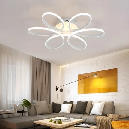 Ömür Avize Ella Modern 6 Lı Ledli Avize 45 cm